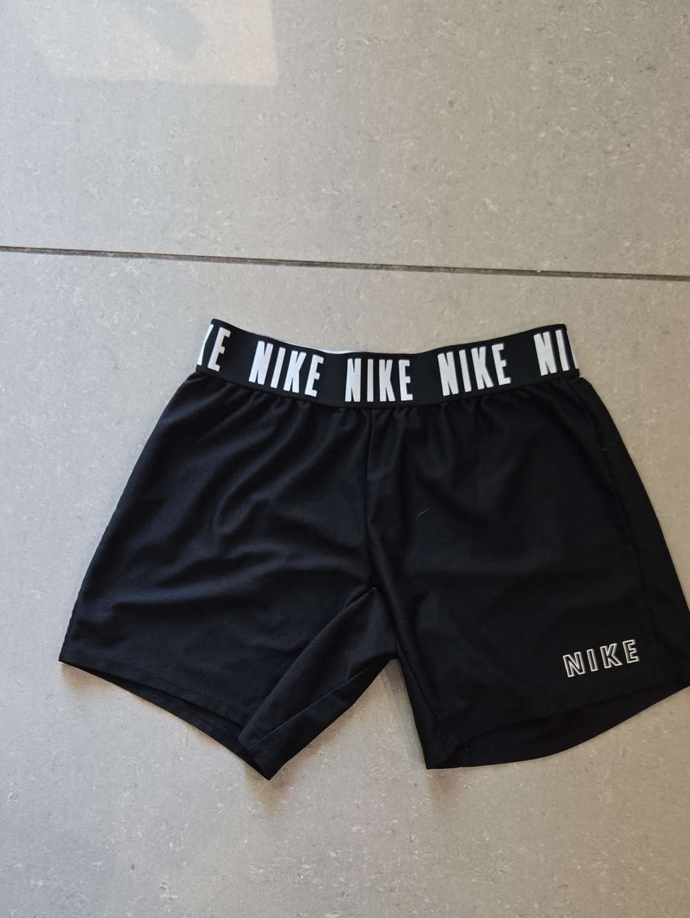 Nike Black Shorts with Branded Waistband